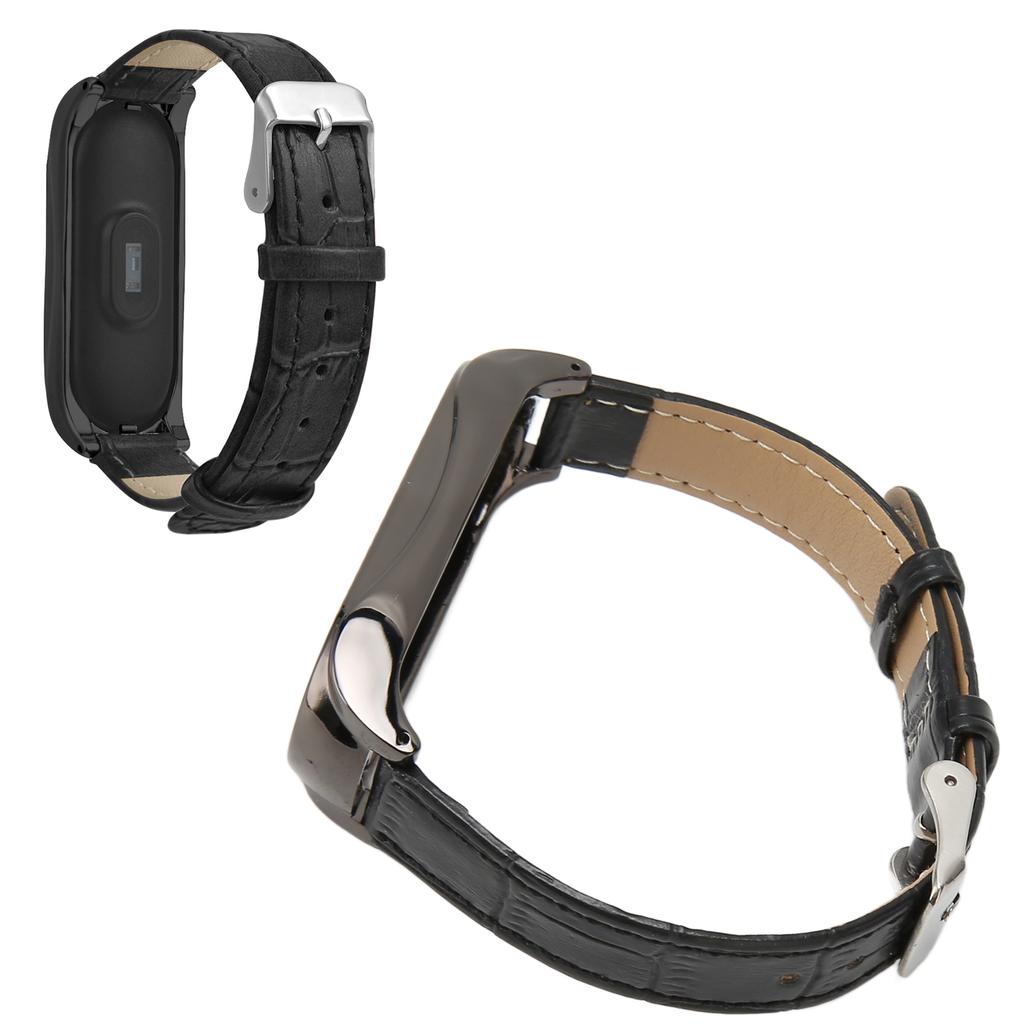 Sport Wrist Band for Band 7 Soft PU Leather Breathable Replacement Strap for Running Hiking