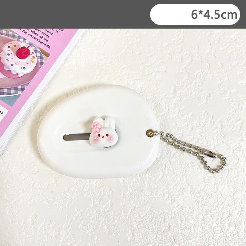 Cute Cartoon Bunny Art Utility Knife Mini Pocket Box Knife Paper Cutter Craft Wrapping Refillable Blade Stationery Cutter