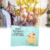 Handmade Greeting Card Elegant Birthday Card Dog Themed Blank Card Suitable For Festives Event And Parties