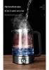 High-Capacity Electric Steam Tea Kettle for Home & Office - Ideal for Brewing Black Tea