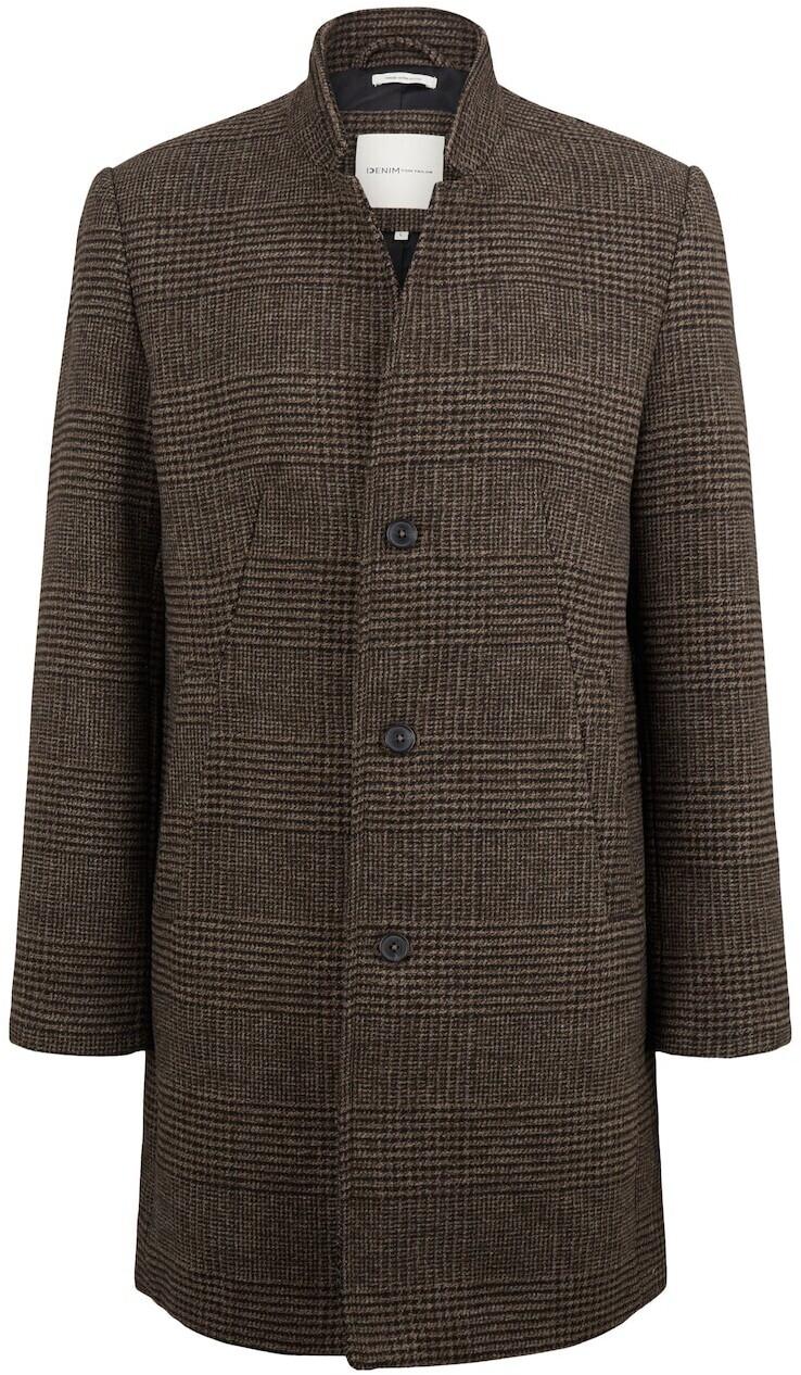 

Пальто Tom Tailor Denim Wollmantel (1032440) черно-коричневое глен-плед XXL