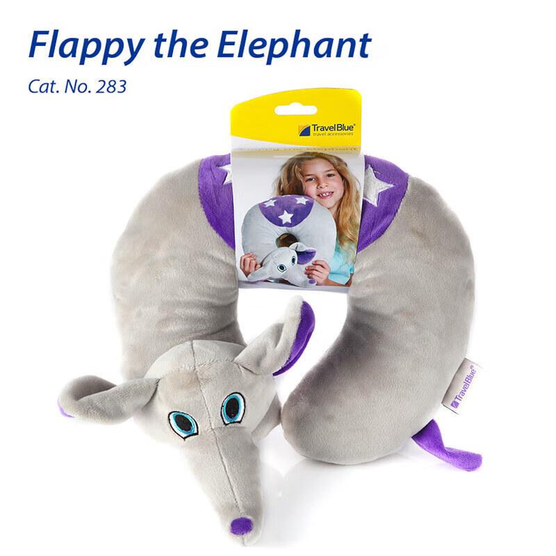 TRAVEL BLUE Kids Dumbo Multi-functional U-shaped Travel Pillow
