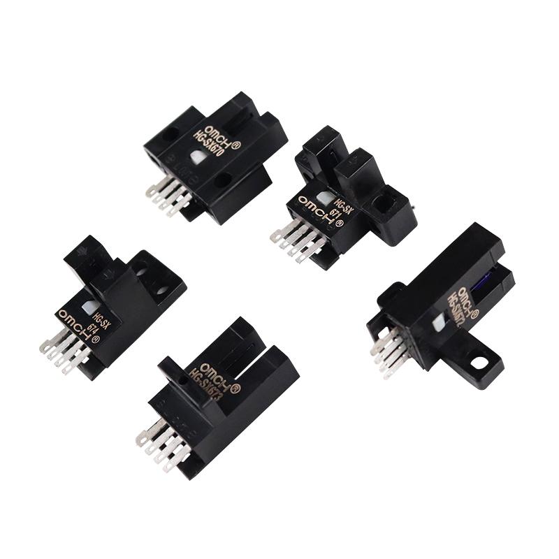 U Slot Type Mini Photoelectric Switch HG-SX670/671R/672/673R/674 Optocoupler Sensor With Cable NPN