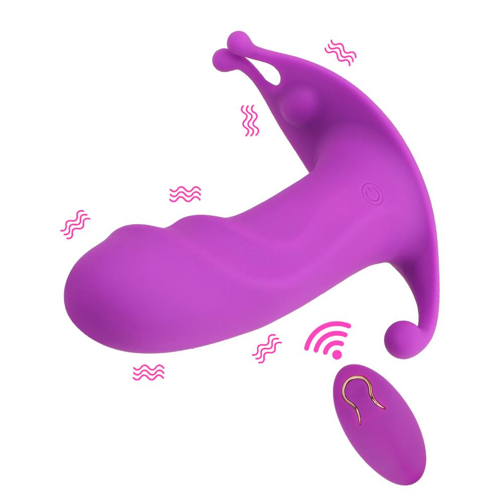 Wearable Panties Vibrator Dildo Sex Toys for Women 10 Speed Adult Products Wireless Remote Control Clitoris Stimulator