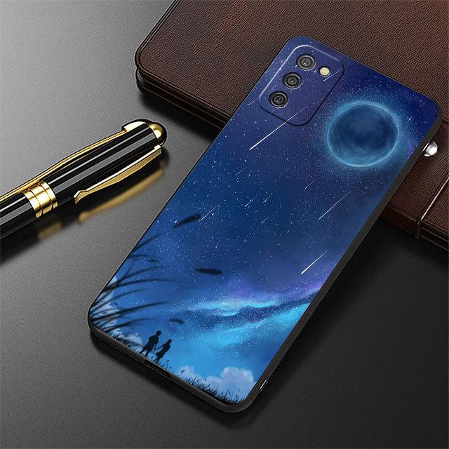 Sky Full Moon Fall Funda Für Samsung Galaxy A32 A71 A22 A12 A72 A11 A52 5g A51 4g a13 A21s A41 A23 A73 Silikon Coque