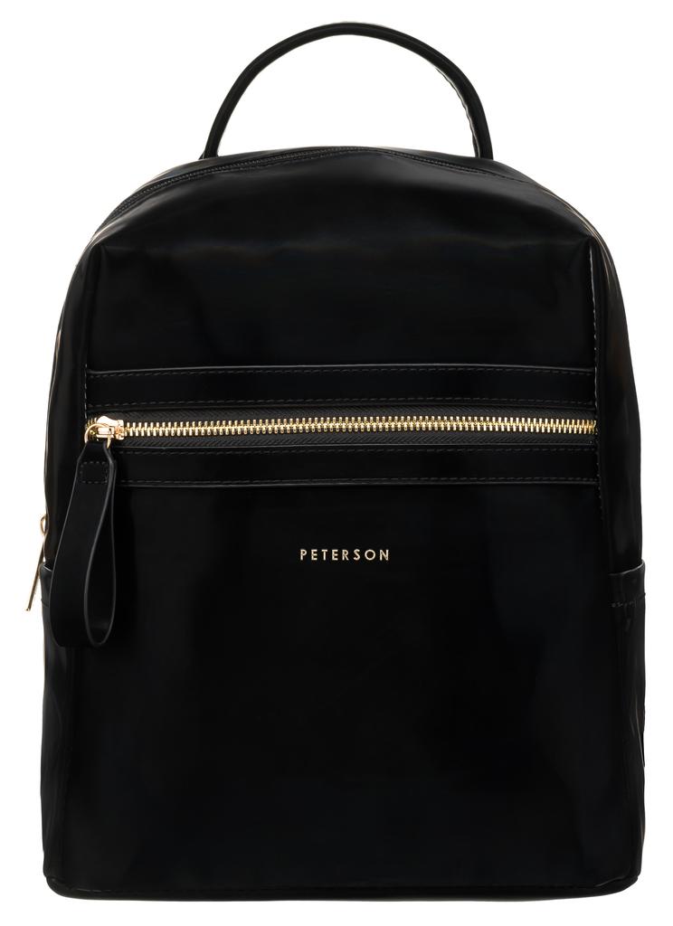 Women's eco backpack PTN PLEC-ALE-7-7744 Black