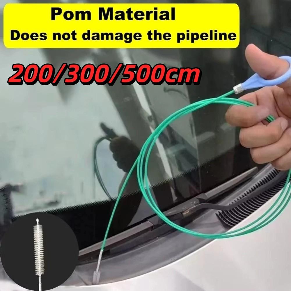 Long Hoses Drain Hole Clog Brush Universal Spiral Cleaning Brush Auto Maintenance