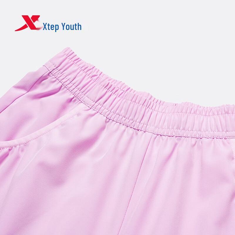 Xtep Youth Girls' Breathable Quick-Dry Shorts