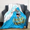 Football Messi Personalized Name Blanket Throw Customizable Blanket Ultra-Soft Perfect for Livingroom Home Decor Office Chair Couch