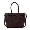 Retro small bag women's autumn and winter new simple fashion messenger bag casual portable commuter bucket bag