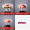 Acrylic Leaf Style Fruit Plate