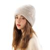 Winter New Autumn And Woolen Hats For Women Fashionable And Versatile Warm And Face Enhancing Small Knitted Woolen Hats Coldproof Headscarves