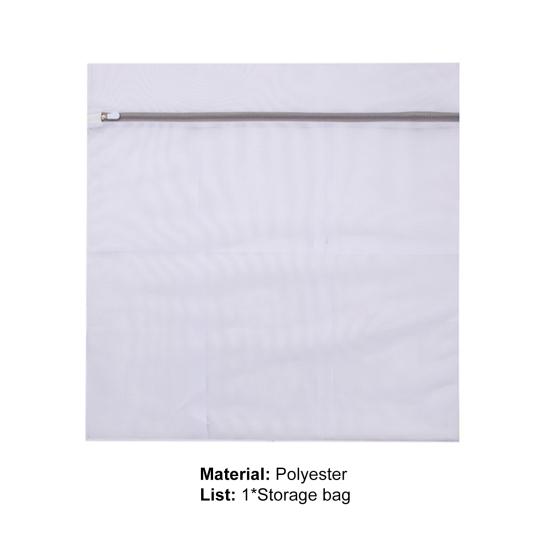 Laundry Bag Eco-friendly Grid Design Polyester Clothes Washing Mesh Bag for Home