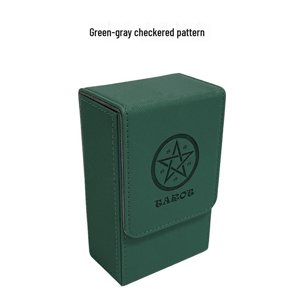 Large Capacity PU Card Storage Box for Tarot, Magic: The Gathering, and Yu-Gi-Oh! Cards