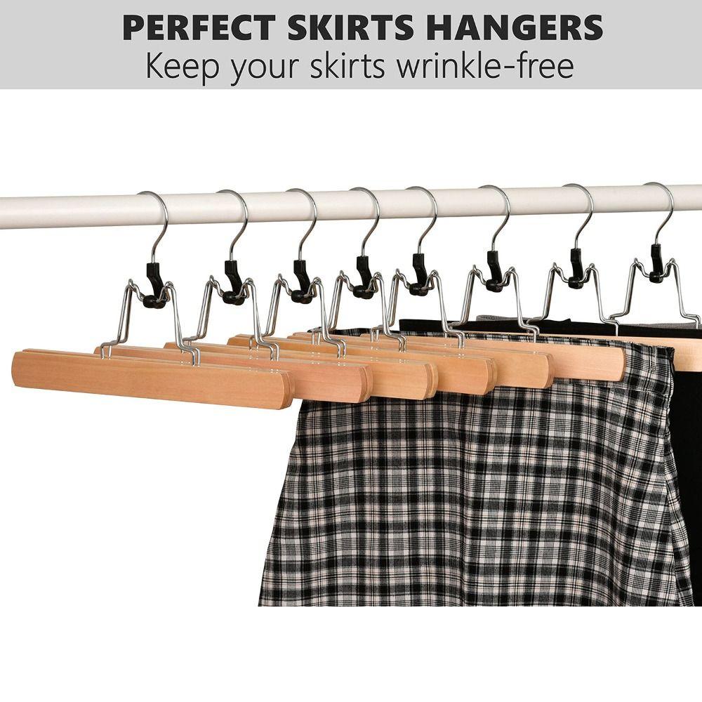 Woodiness Horse-face Skirt Rack Retro Color Hanfu Pants Hook New Clothes Hanger