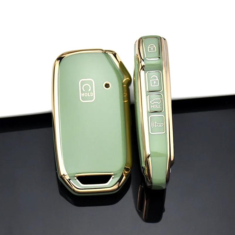 5 Buttons Tpu Auto Key Fob Cover Case Housing Remote Fit For Kia Sportage R Gt Stinger Sorento Ceed Cerato Forte Niro Soul Telluride Keyless