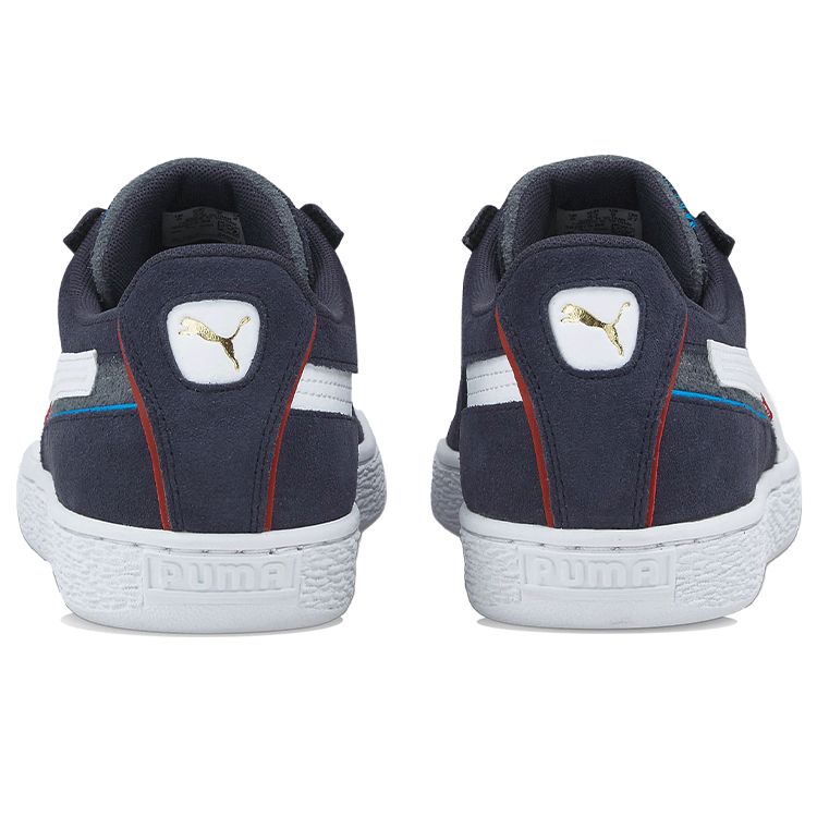 Puma Suede Displaced - Parisian Night Men Sneakers Blue White Dark-Slate 382875-04