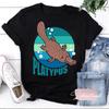 Vintage Platypus T-Shirt, Platypus Shirt, Animal Lover Gift, Funny Retro Gift Shirt
