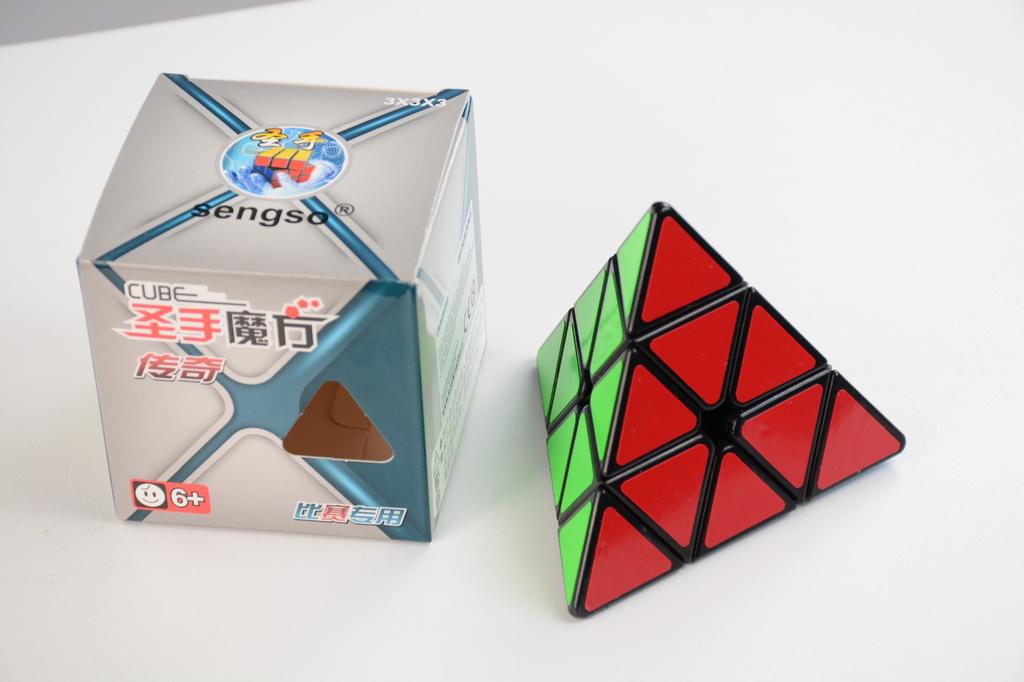 Pyraminx cube colorful precision puzzle gift 3x3x3