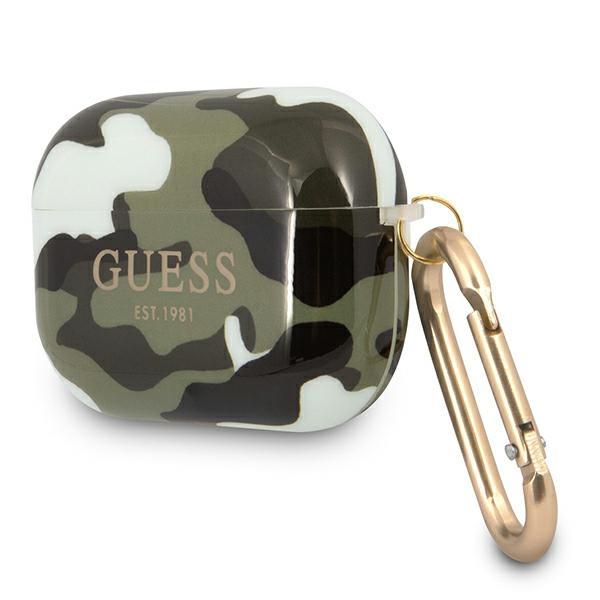Guess Guapucama Airpods Pro Coverzielony/Khaki Camo Collection