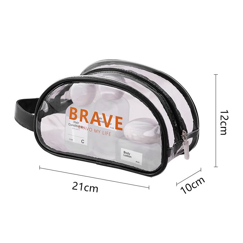 

Дорожная косметичка, Разделение на сухое и мокрое, Пляжная сумка, Фитнес, Плавание, Водонепроницаемая, Сумка для мытья, Прозрачная косметичка