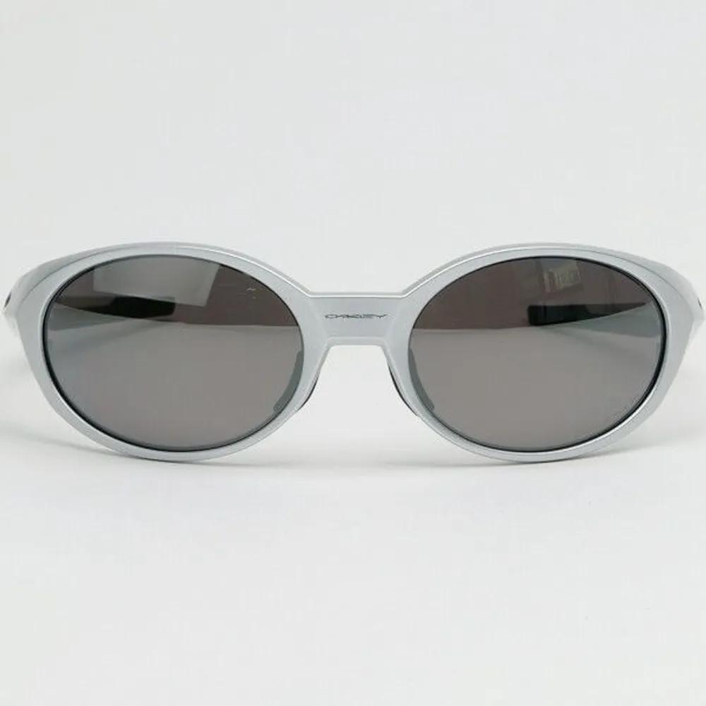 Oakley Polarized Sunglasses Eye Jacket Redux Silver Sports Golf Windproof Riding OO9438 05