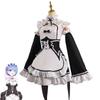 Rem & Ram Anime-Inspired Maid Cosplay Outfit