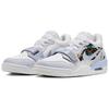 Jordan Legacy 312 Abrasion Resistant Slip Resistant Low top Vintage Basketball Shoes Men's Gray White HQ1190-101(Team181-)