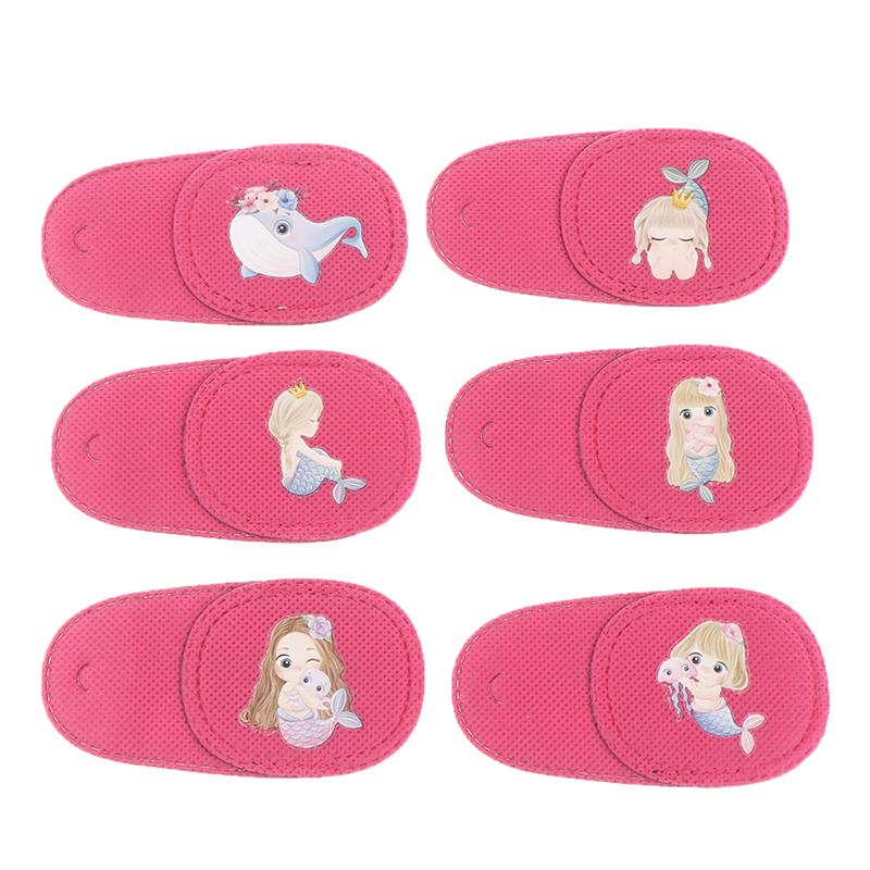 6pc/set Children Health Care Kids Occlusion Medical Lazy Eye Patch Eyeshade For Kids Strabismus Treatment Vision Care Kit