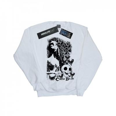 Corpse Bride Girls Skull Logo Sweatshirt