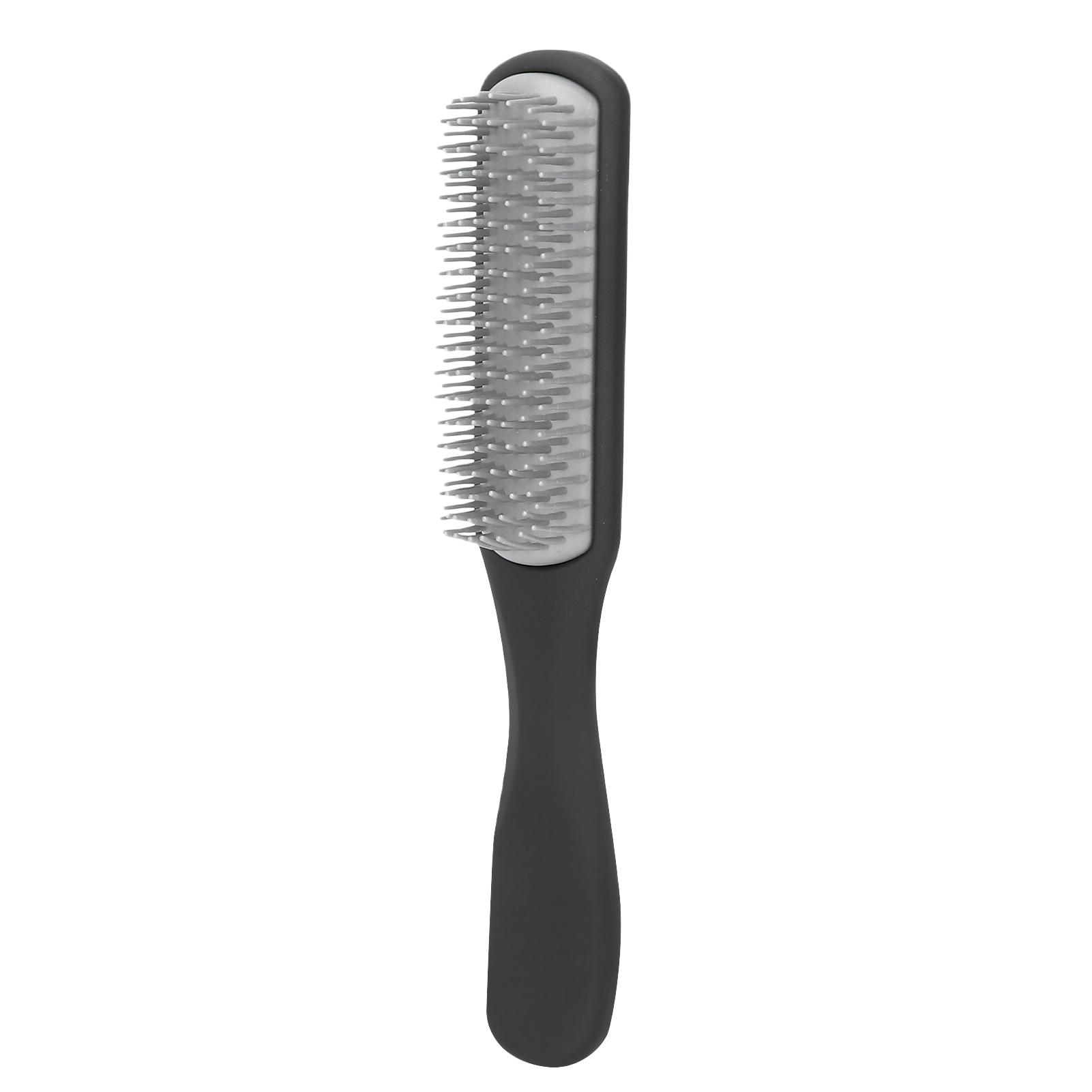 

Hair Brush for Curly Hair Classic 9 Row Brush for Separating Shaping Defining Long Short HairBlack чёрный