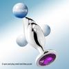 G-Spot Rear Garden Metal Butt Plug: Unisex Adult Flirting Toy