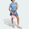 Adidas Originals Striped Short Sleeve Straight Football Shirt Women tops KD5448