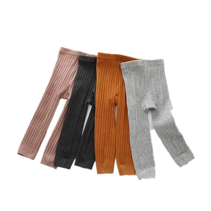 6-Color Spring And Autumn New Collection For Infants, Children, Girls, And Babies: Threaded Pants, Leggings, Large PP Pants, Nine Point Pants