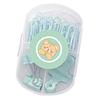 Paper Clips Set Sturdy Box Packed Light Cute Portable Multi Purpose Office Clips Set for Family School Business Green