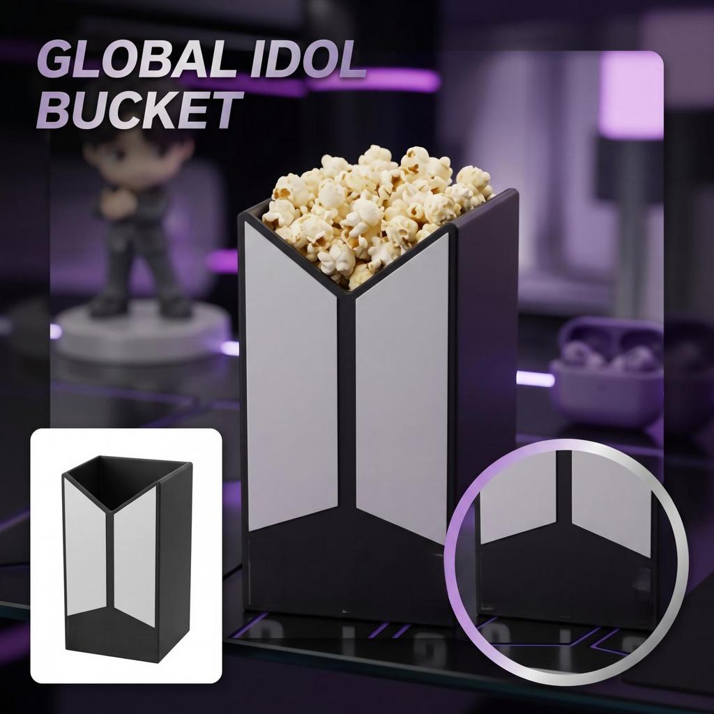 Novelty for Music Fans - Collectible Snack Container for Party Night Gift