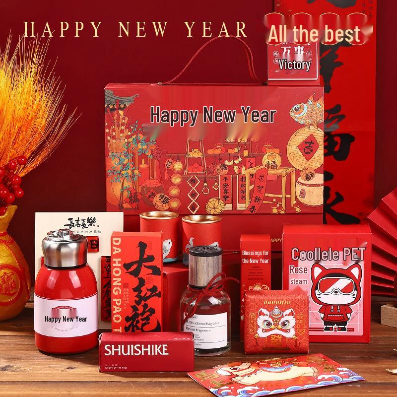 2026 Jahr des Pferdes Firmen-Neujahrs-Souvenir-Geschenk für Mitarbeiter: Individuelles praktisches Frühlingsfest-Souvenir