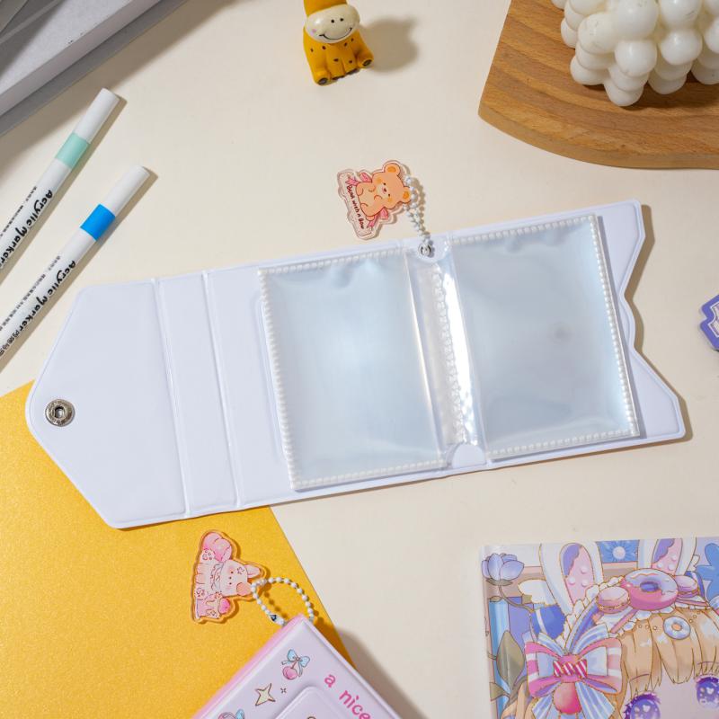 1 Stück 36 Fächer 3 Zoll Idol Karten Sammelalbum Niedliches PVC Fotoalbum Cartoon Fotokarten Aufbewahrungshülle