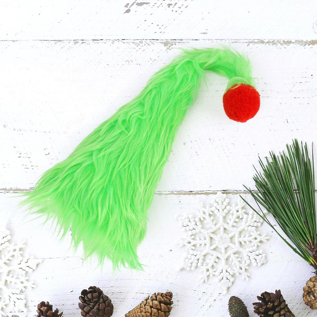 The Plush Crooked-neck Christmas Tree Is A European And American Christmas Party Home Table Decoration Item.