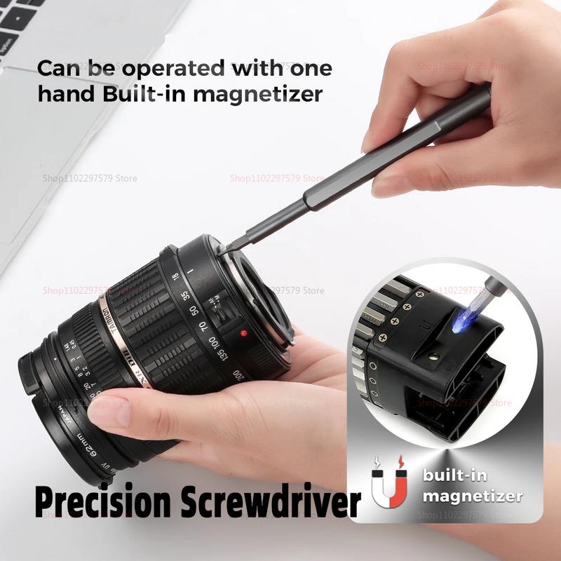 Precision Screwdriver Set 8 46 In 1 Magnetic Repair Tools Kit for Phone Watch Laptop Electronics Multi-Tool