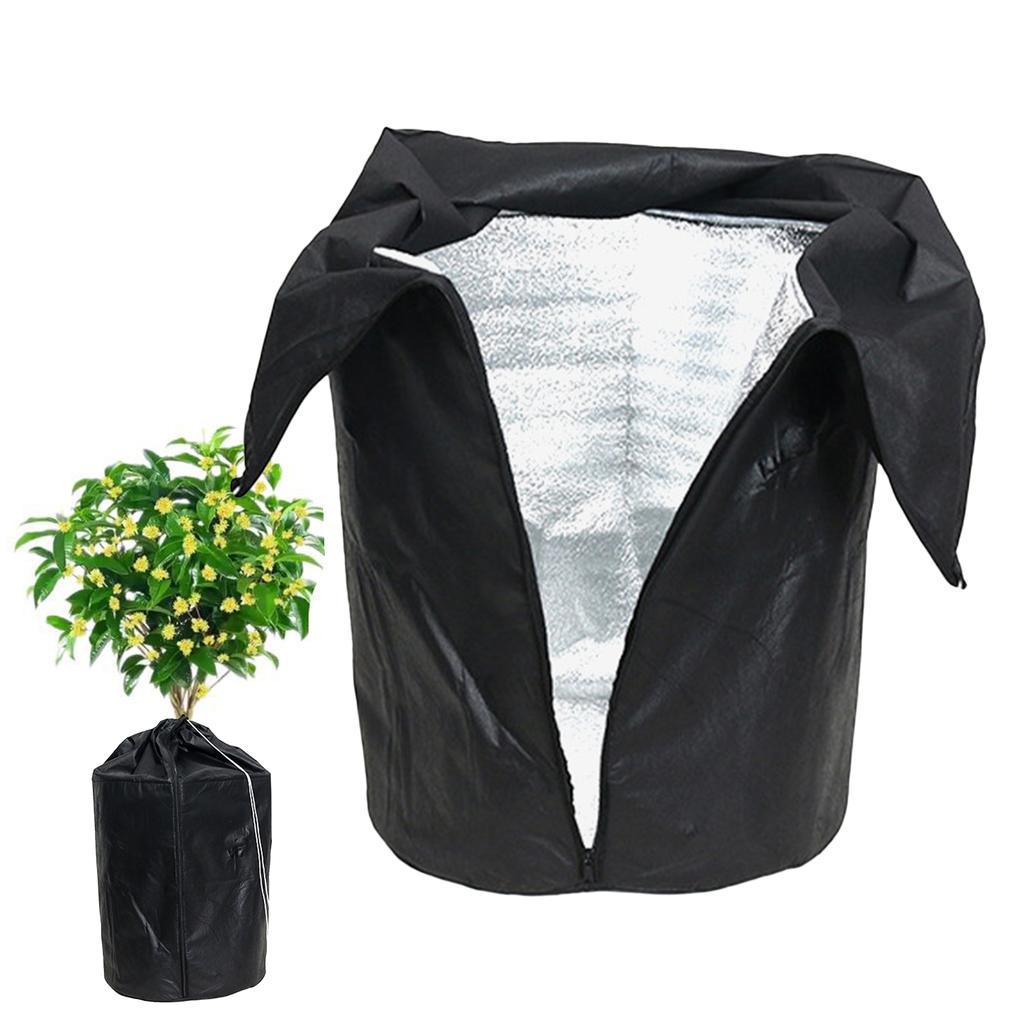 1pc Plant Pot Cover Winter Flower Pot Cover With Freeze Protection Cold Weather Trees Jacket Breathable Pot Protectors