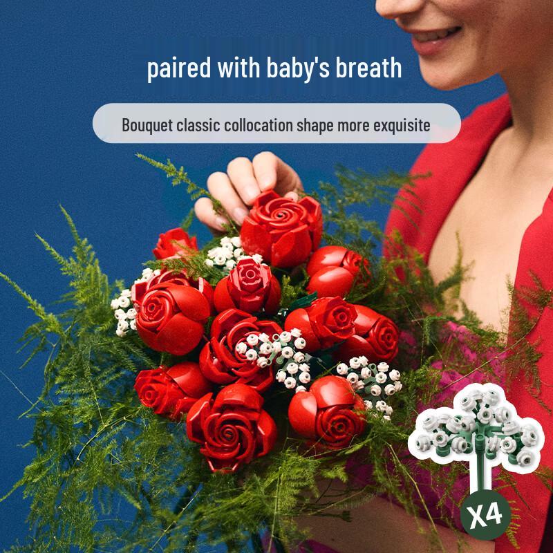 LEGO 10328 Rose Bouquet Building Kit