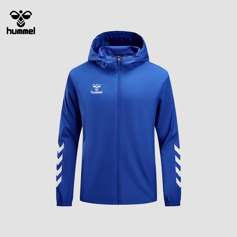 Hummel Youth Football Training Windbreaker Hooded Jacket M
