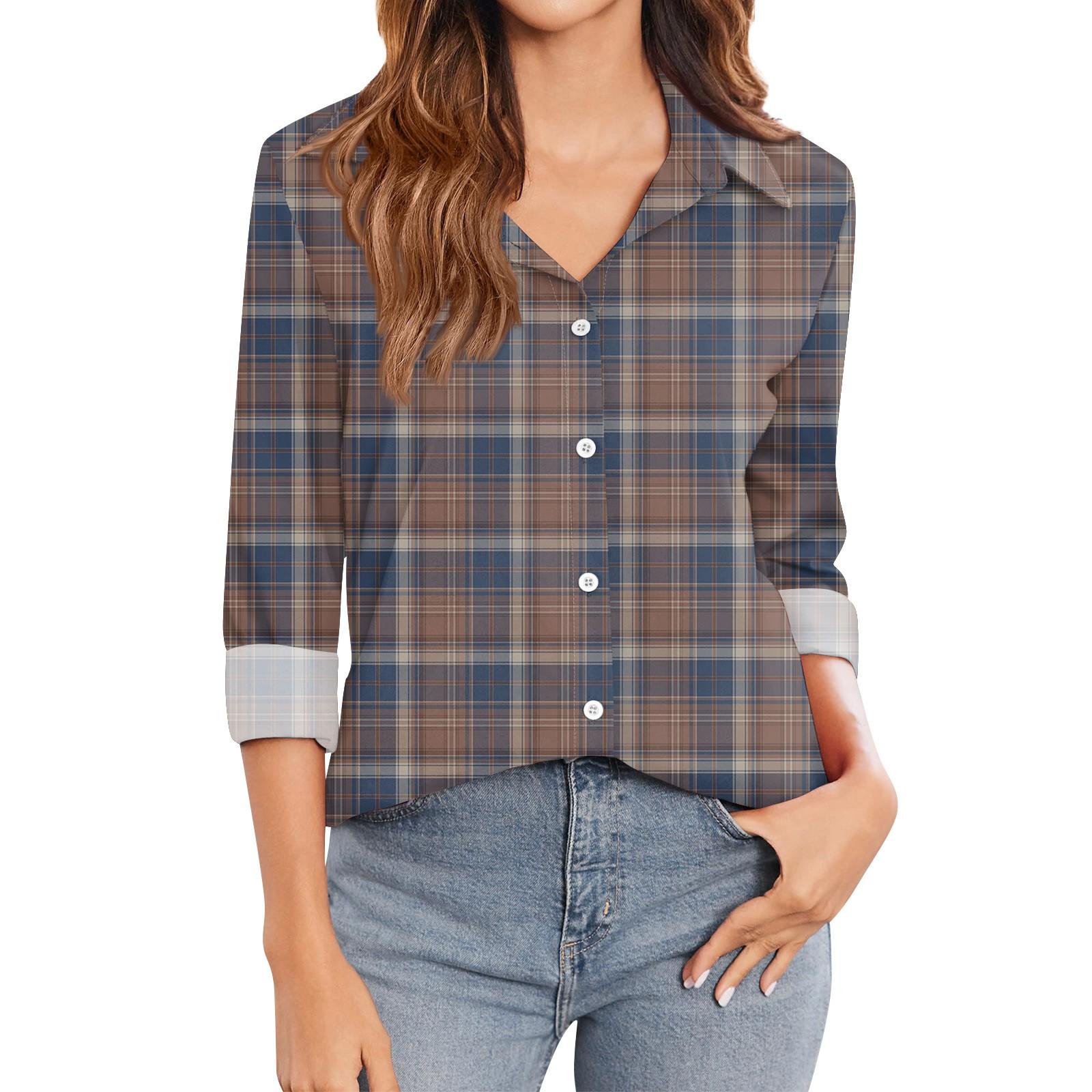 

Женская футболка с принтом, женская рубашка на пуговицах с длинным рукавом, блузка, повседневные топы XXL