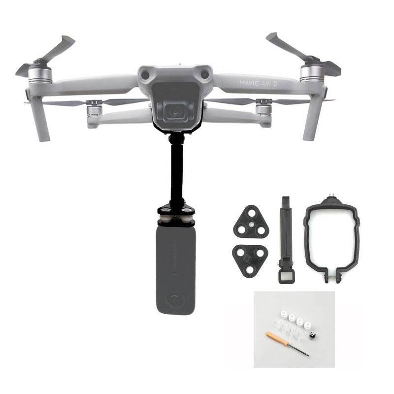 Extended Bracket Holder for DJI Mavic 4 Pro/3/3 Pro for DJI FPV/Air 3S Accessory Upper Mount Adapter for Insta360 for Gopro