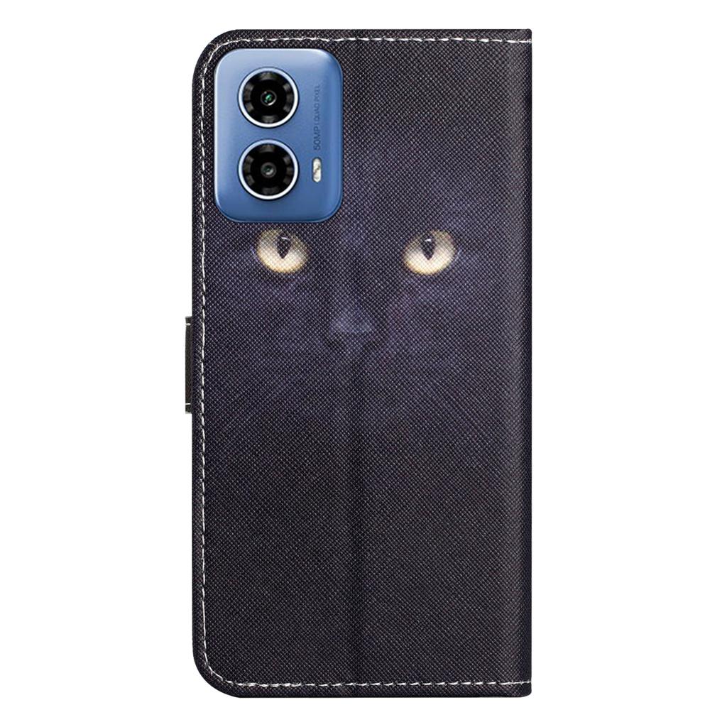 Do etui na telefon Motorola Moto G24 Power Phone Case 3D Pattern Leather Wallet Cover