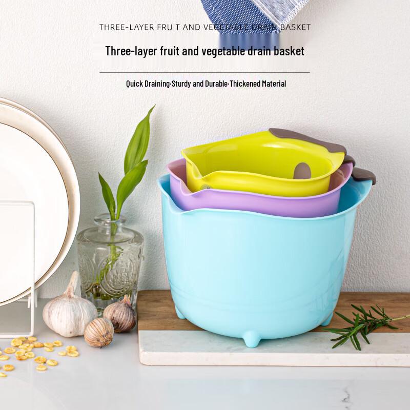 Набор пластиковых мисок для смешивания Changbaosen