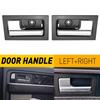 Front & Rear Right 2X Left Interior & Handle Fit Door 2009-2014 Ford Lobo Black