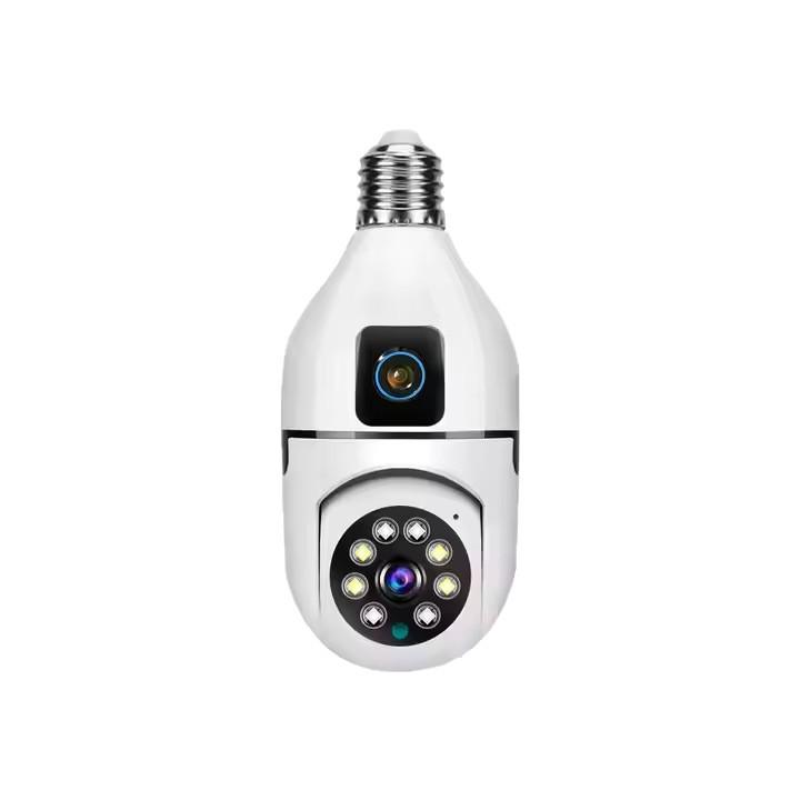 V380 Dual-Lens 360° Surveillance Camera: Home Wireless WiFi Monitor.
