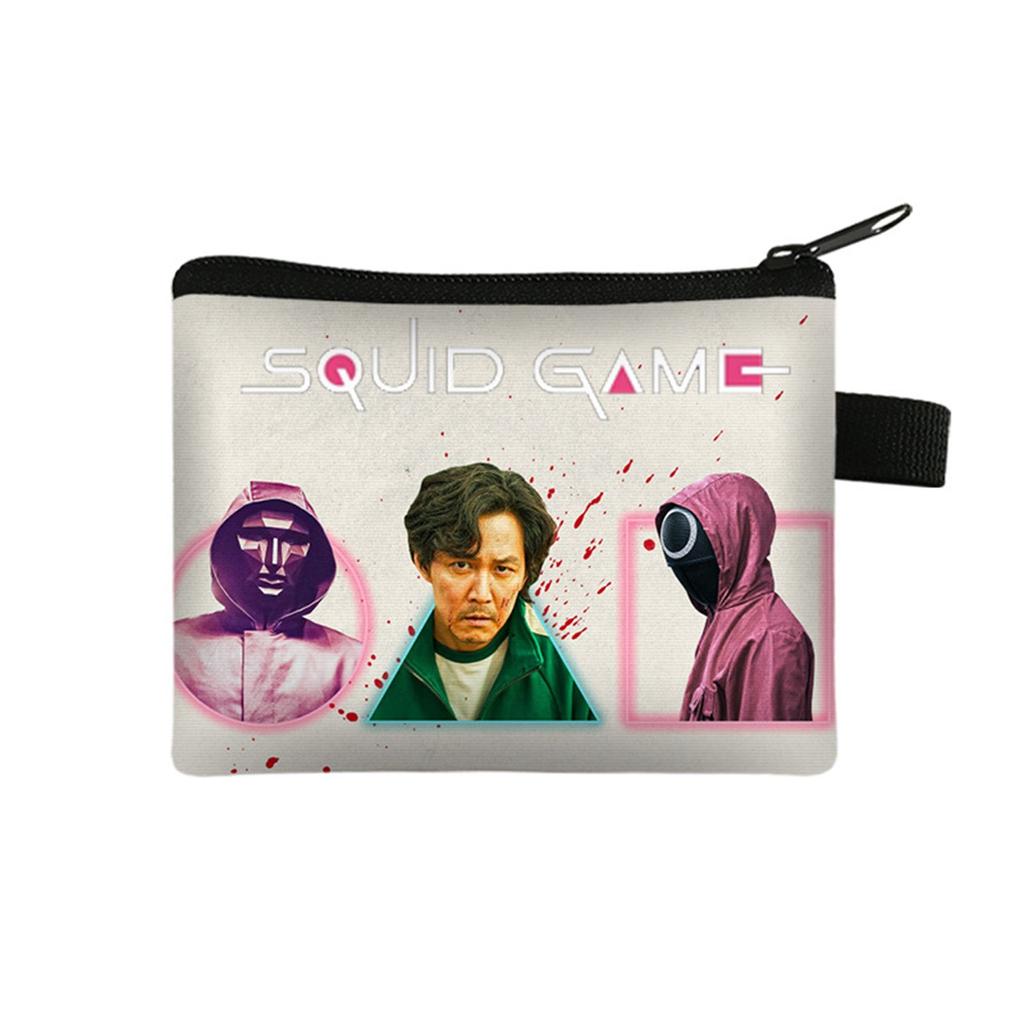 Bozuk Para Cüzdanı Çok Amaçlı Polyester Anahtar Saklama Çantası Kalem Kutusu Taşınabilir Fermuarlı Cüzdan Erkekler Kızlar İçin Harika Hediye